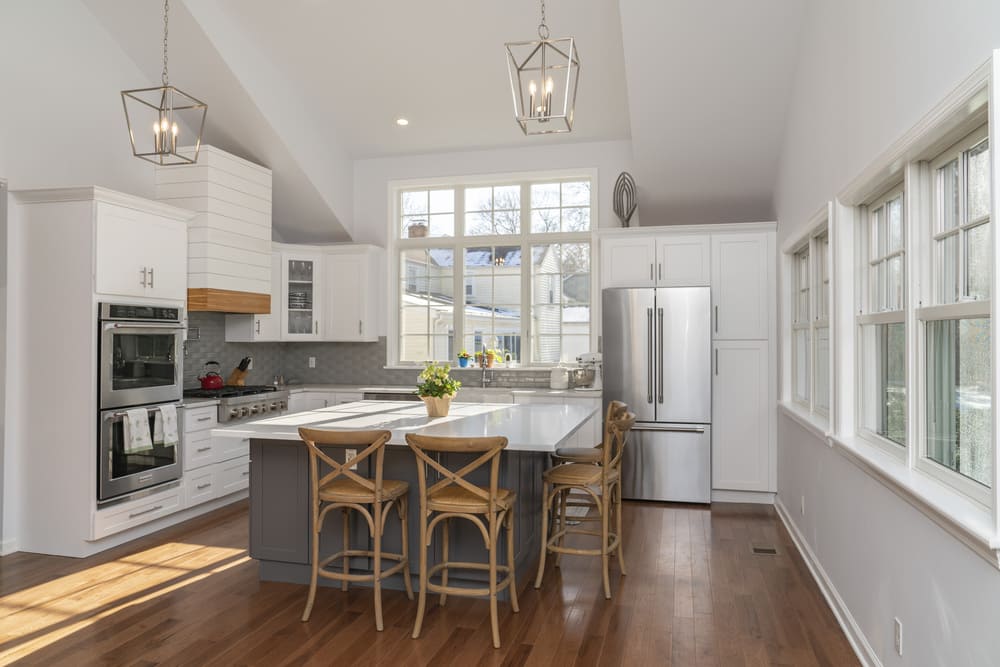 first floor kitchen remodel by raymond design builders in CT