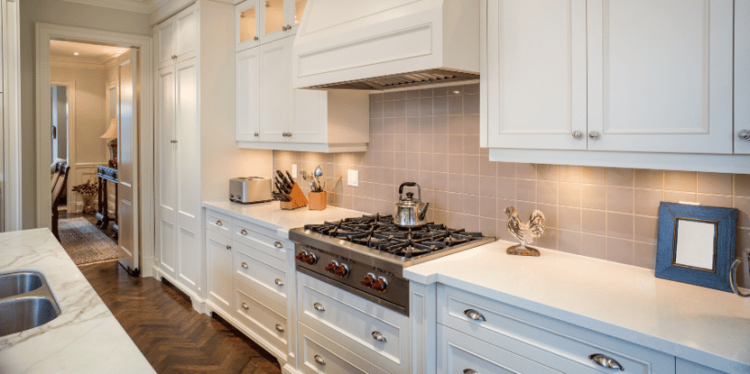 Luxury White Kitchen Cabinets